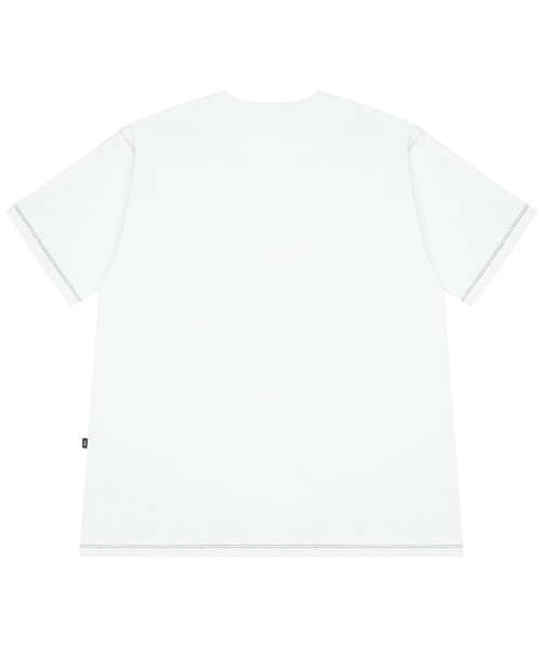 KINETICLO(キネティクロ)の「ダブルステッチ半袖Tシャツ(O.WHITE)(Tシャツ/カットソー・メンズ・その他・MEDIUM/LARGE)」の3枚目の写真
