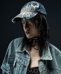 RICH（リッチ）の「【RICH】DRKNSS Denim Washed Hat / 【リッチ】ロゴデニムウォッシュキャップ（キャップ）」