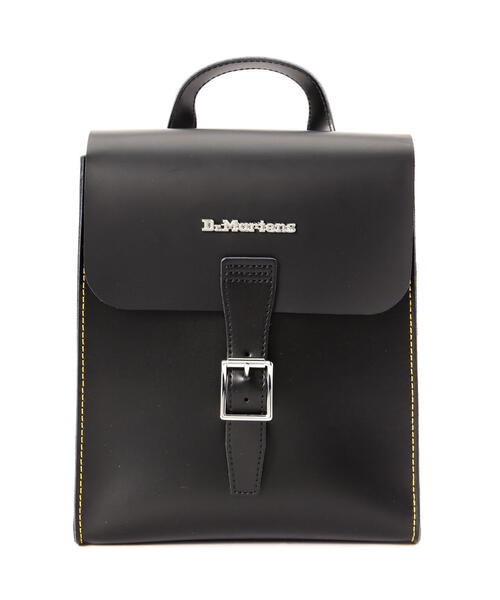 Dr. Martens(ドクターマーチン)の「Dr.Martens/ドクターマーチン/Mini BackPack/ミニ レザーバックパック(バックパック/リュック・レディース・ブラック・F)」の1枚目の写真