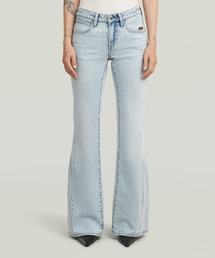 G-STAR（ジースター）の「Stevey 3D Flare Jeans/立体裁断ヴィンテージライクウォッシュ加工フレアジーンズ/ブーツカットデニムパンツ（デニムパンツ）」