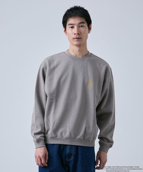 B.C STOCK（ベーセーストック）の「マイケルジャクソン別注 クルーネックスウェット（Tシャツ/カットソー・メンズ・ブラック系その他/チャコールグレー/ホワイト/ブラック・MEDIUM/LARGE）」の14枚目の写真