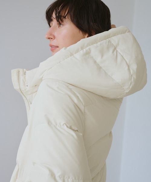 ROPE' PICNIC(ロペピクニック)の「ショートダウン(ダウンジャケット/コート・レディース・オフホワイト/ブラック・M/L)」の20枚目の写真