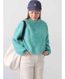 Lugnoncure | ブークレクロップドニット(ニット/セーター)