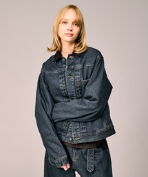 WETTEMPT（ウィテンプト）の「CORDUROY COLLAR DENIM JACKET / コーデュロイカラーデニムジャケット（デニムジャケット）」