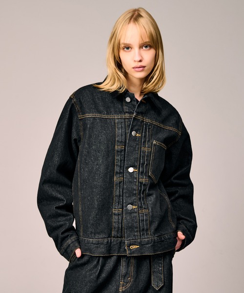 CORDUROY COLLAR DENIM JACKET / コーデュロイカラーデニムジャケット