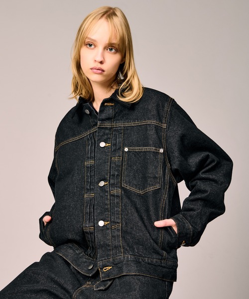 CORDUROY COLLAR DENIM JACKET / コーデュロイカラーデニムジャケット