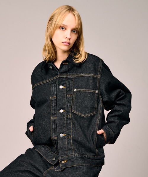 CORDUROY COLLAR DENIM JACKET / コーデュロイカラーデニムジャケット