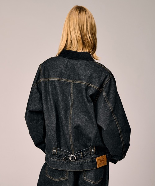 CORDUROY COLLAR DENIM JACKET / コーデュロイカラーデニムジャケット