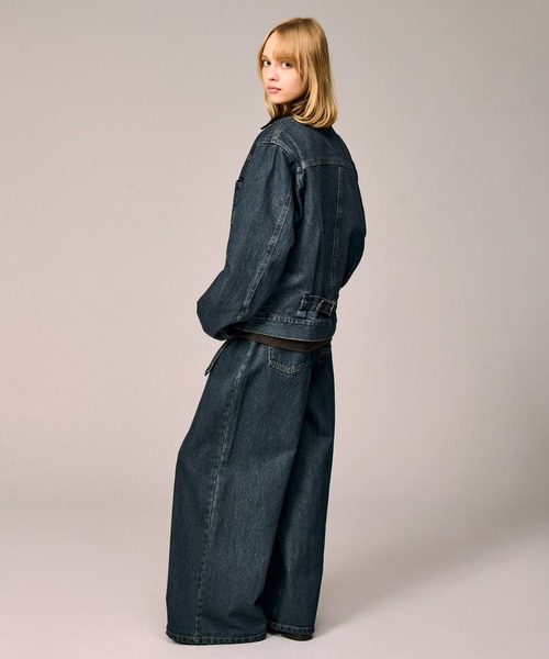 CORDUROY COLLAR DENIM JACKET / コーデュロイカラーデニムジャケット