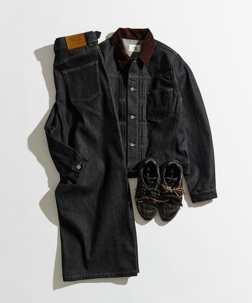 WETEENPTコーデュロイカラーデニムジャケット CORDUROY COLLAR DENIM JACKET / コーデュロイカラーデニムジャケット