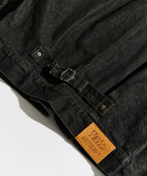 WETTEMPT（ウィテンプト）の「CORDUROY COLLAR DENIM JACKET / コーデュロイカラーデニムジャケット（デニムジャケット・メンズ・ブルー/ダークインディゴブルー/ブラック・LARGE/MEDIUM/SMALL）」の11枚目の写真
