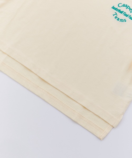 Ocean&Ground(オーシャン&グラウンド)の「ラメチュールフリルスリーブロンT(Tシャツ/カットソー・キッズ・ライトグレー/ホワイト/イエロー・80/90/95/100/110/120/130/140)」の20枚目の写真