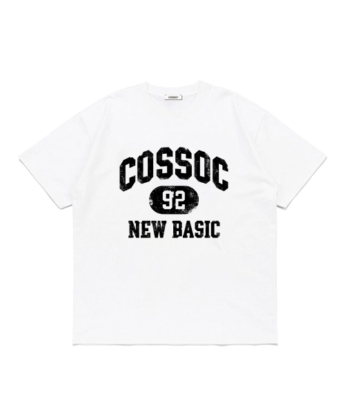 COSO(コソ)の「ピグメント92ニューベーシック半袖Tシャツ(チャコール)(Tシャツ/カットソー・レディース・チャコール・S/M/L)」の2枚目の写真