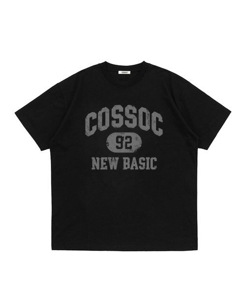 COSO(コソ)の「ピグメント92ニューベーシック半袖Tシャツ(チャコール)(Tシャツ/カットソー・レディース・チャコール・S/M/L)」の3枚目の写真