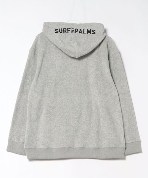 Kahiko(カヒコ)の「【Kahiko】SURF&Palms ジョンMEN'Sフーディー(パーカー・メンズ・ホワイト/ネイビー/グレー・FREE)」の1枚目の写真