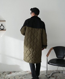 STYLISE（スタイライズ）の「【SYNQUE】Quilted switch coat / ブラック [C]（ダウンジャケット/コート）」