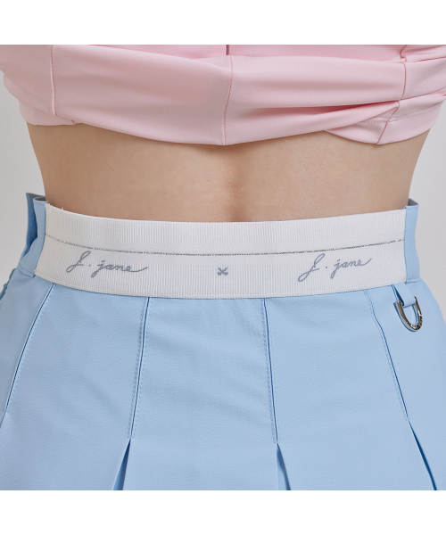J.JANE(ジェイジェーン)の「テニスラインカラー スカート (スカイブルー)(スカート・レディース・スカイブルー・M/XS)」の5枚目の写真
