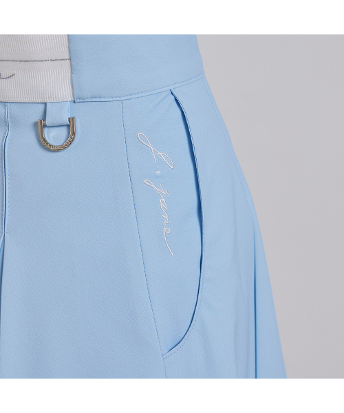 J.JANE(ジェイジェーン)の「テニスラインカラー スカート (スカイブルー)(スカート・レディース・スカイブルー・M/XS)」の6枚目の写真