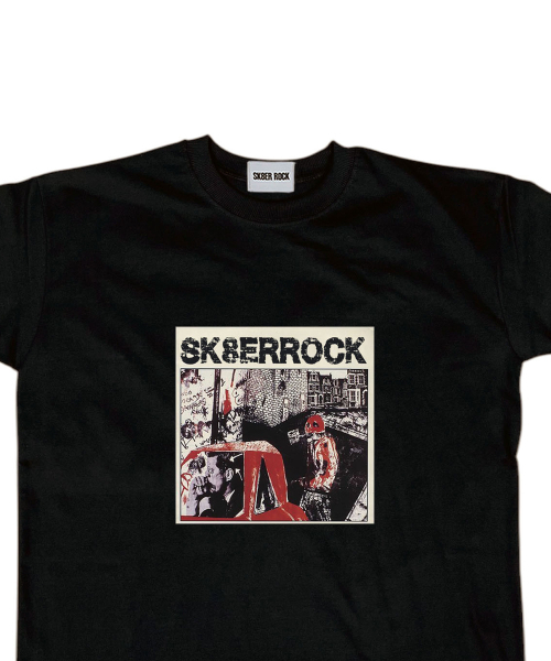 SK8ER ROCK(スケーターロック)の「ダーティーグラフィティTシャツ((ブラック))(Tシャツ/カットソー・レディース・その他・S/M/L)」の3枚目の写真