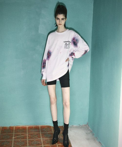 CONECTX(コネクト エックス)の「No Boundaries Hand Spray Dyed Long Sleeve T-shirt (multi/white ver.)(Tシャツ/カットソー・メンズ・その他・M/L)」の4枚目の写真