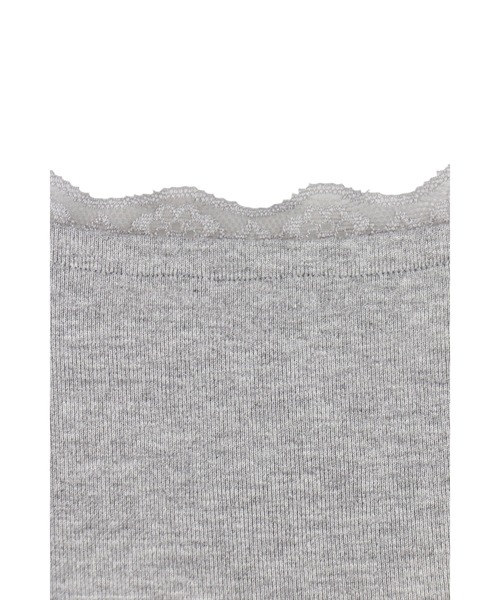 ALEXIA STAM（アリシアスタン）の「Wellness Lace Long Sleeve Tee/ウェルネス レースロンT（Tシャツ/カットソー・レディース・ホワイト/ブラック/グレー・M/S）」の10枚目の写真