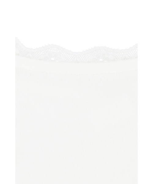 ALEXIA STAM（アリシアスタン）の「Wellness Lace Long Sleeve Tee/ウェルネス レースロンT（Tシャツ/カットソー・レディース・ホワイト/ブラック/グレー・M/S）」の22枚目の写真