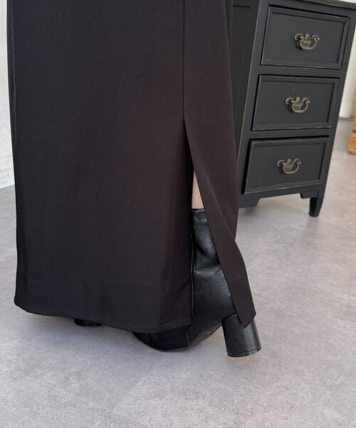 Thevon（ゼボン）の「ベルト付きナロースカート（スカート・レディース・ブラック/ベージュ・M/S）」の21枚目の写真