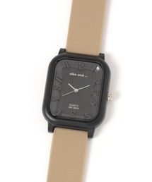 niko and... | スクエアワントーンウォッチ(アナログ腕時計)