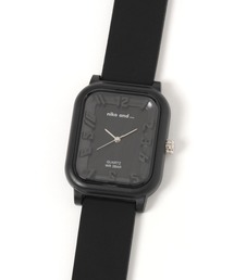 niko and...（ニコアンド）の「スクエアワントーンウォッチ（アナログ腕時計）」