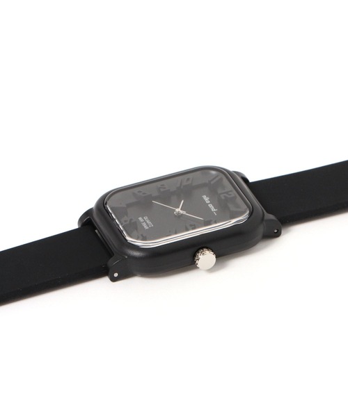 niko and...（ニコアンド）の「スクエアワントーンウォッチ（アナログ腕時計・レディース・カーキ/ホワイト/ブラック・0）」の7枚目の写真