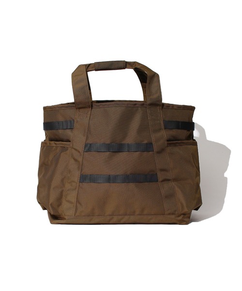 Snow Peak(スノーピーク)の「Snow Peak / Recycled Cordura Tote Bag リサイクルコーデュラトートバッグ(トートバッグ・メンズ・ブラウン/ブラック・ONE SIZE)」の4枚目の写真