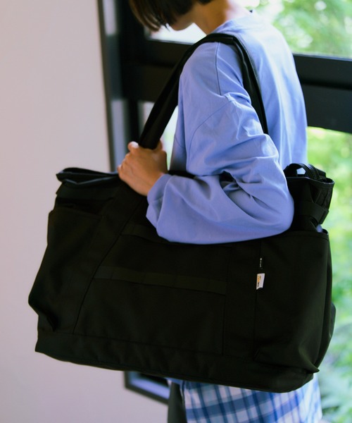 Snow Peak(スノーピーク)の「Snow Peak / Recycled Cordura Tote Bag リサイクルコーデュラトートバッグ(トートバッグ・メンズ・ブラウン/ブラック・ONE SIZE)」の9枚目の写真