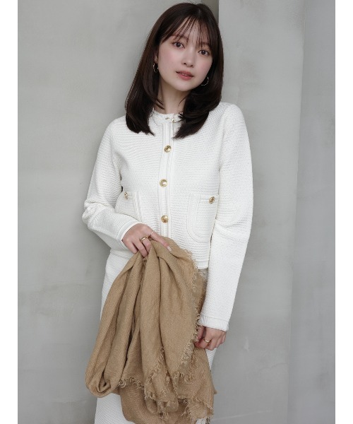 ラーベンニットタイトスカート（スカート）｜anuans（アニュアンス）の