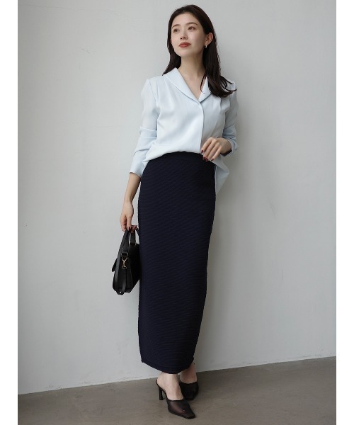 ラーベンニットタイトスカート（スカート）｜anuans（アニュアンス）の