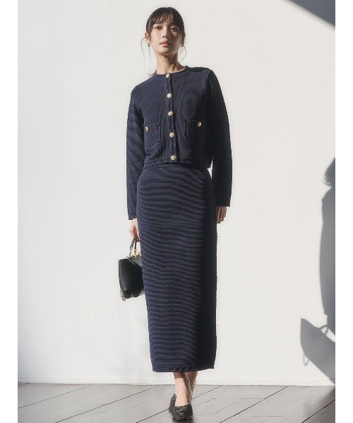 ラーベンニットタイトスカート（スカート）｜anuans（アニュアンス）の