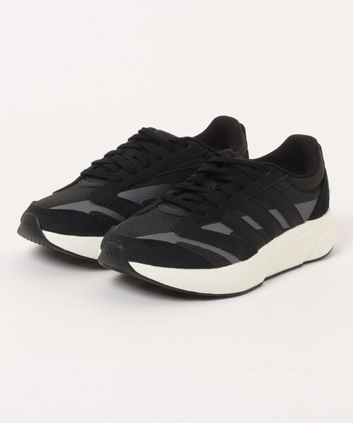 adidas(アディダス)の「《adidas》LIGHTSHIFTW(スニーカー・レディース・ブラック・22.5cm/23.0cm/23.5cm/24.0cm/24.5cm/25.0cm)」の1枚目の写真