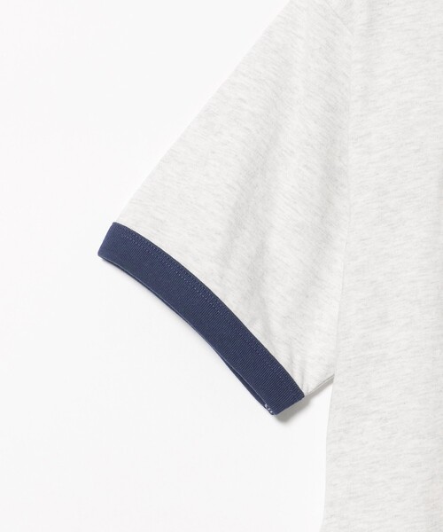 BEAMS HEART(ビームスハート)の「リンガー ロゴ Tシャツ(Tシャツ/カットソー・レディース・ホワイト系その他5/オフホワイト/チャコールグレー・FREE)」の19枚目の写真