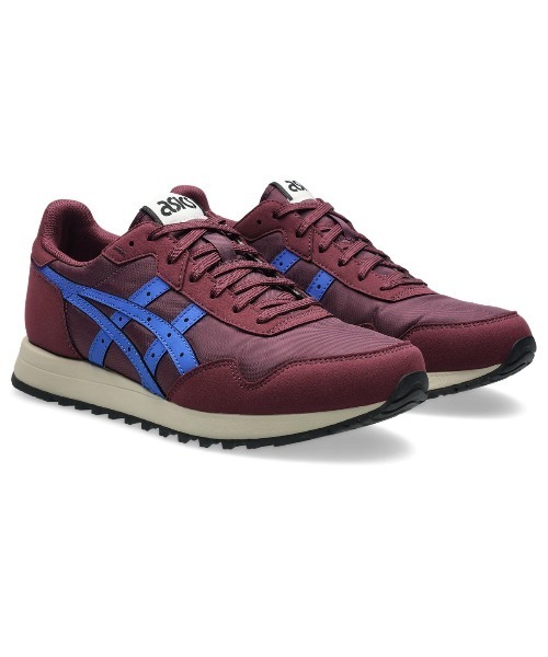 ASICS(アシックス)の「ASICS TIGER RUNNER II(アシックス タイガーランナーII)(スニーカー・レディース・ダークグリーン/パープル・23cm/23.5cm/24cm/24.5cm/25cm)」の2枚目の写真