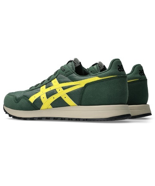 ASICS(アシックス)の「ASICS TIGER RUNNER II(アシックス タイガーランナーII)(スニーカー・レディース・ダークグリーン/パープル・23cm/23.5cm/24cm/24.5cm/25cm)」の3枚目の写真