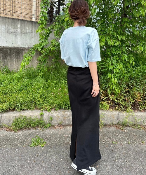 Flugge(フラッジー)の「スウェットロングスカート(スカート・レディース・ブラック・FREE)」の18枚目の写真