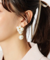 rienda（リエンダ）の「ランダムメニーフェイクパールピアス（ピアス（両耳用））」