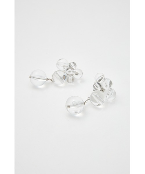 rienda（リエンダ）の「ランダムメニーフェイクパールピアス（ピアス（両耳用）・レディース・クリア/ホワイト・FREE）」の4枚目の写真