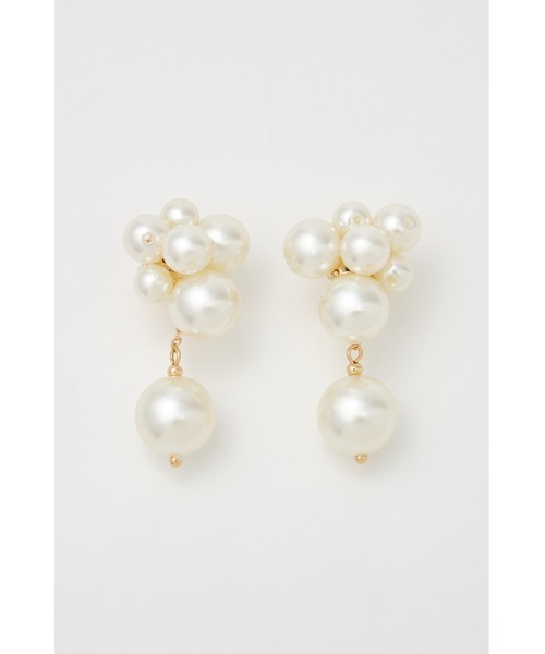 rienda（リエンダ）の「ランダムメニーフェイクパールピアス（ピアス（両耳用）・レディース・クリア/ホワイト・FREE）」の7枚目の写真