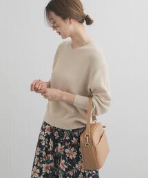 URBAN RESEARCH DOORS | コットン畦Vネックニット(ニット/セーター)