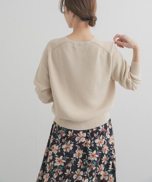 新品▷URBAN RESEARCH＊コットンシルクアンサンブルニット BEIGE アニュアンス anuans シルク混ニットアンサンブル （PINK） -靴