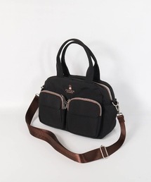 STUDIO PICONE（スタジオピッコーネ）の「立体ポケットボストン型バッグ（ショルダーバッグ）」