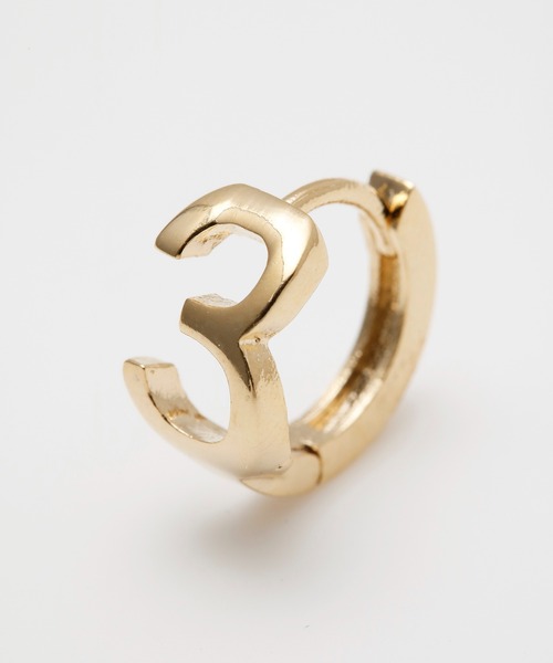 チャイハネ（チャイハネ）の「【チャイハネ】ナンバーフープピアス 片耳用1pcs（ピアス（片耳用）・レディース・その他8/その他6/その他/その他5/その他3/その他2/その他1/その他9/その他7/その他4・FREE）」の5枚目の写真