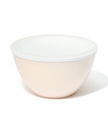 Francfranc（フランフラン）の「耐熱レンジボウル＆ざるセット 20cm アイボリー 調理器具 キッチンツール（キッチンツール）」
