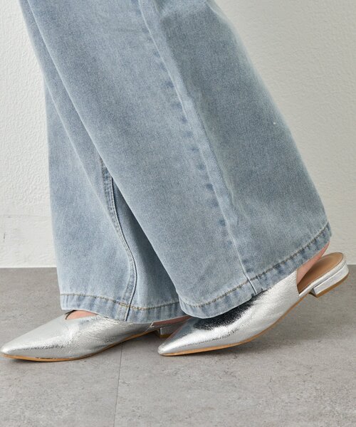 Jena espace merveilleux（ジェナ　エスパスメルヴェイユ）の「ソフトバギーデニムパンツ（デニムパンツ・レディース・ブルー/ブルー系その他・FREE）」の20枚目の写真