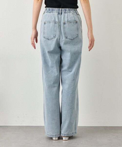Jena espace merveilleux（ジェナ　エスパスメルヴェイユ）の「ソフトバギーデニムパンツ（デニムパンツ・レディース・ブルー/ブルー系その他・FREE）」の22枚目の写真
